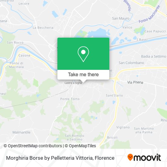 Morghiria Borse by Pelletteria Vittoria map