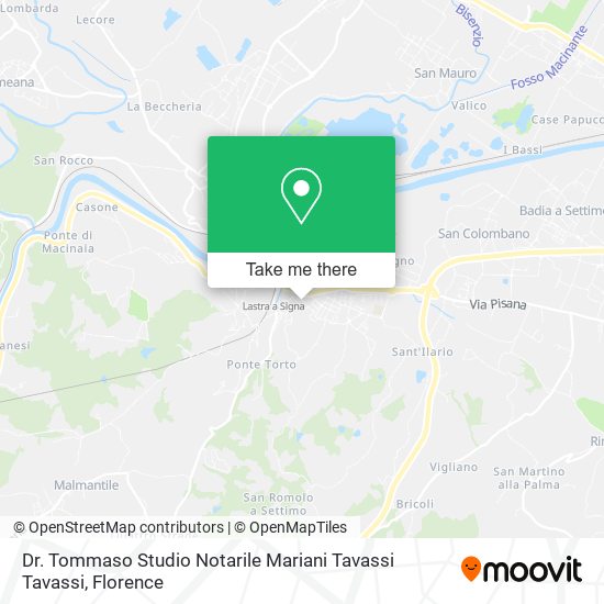 Dr. Tommaso Studio Notarile Mariani Tavassi Tavassi map