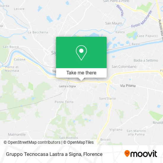 Tecnocasa Group Lastra a Signa map
