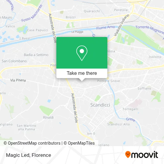 Magic Led map
