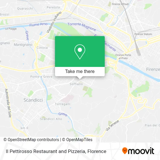 Il Pettirosso Restaurant and Pizzeria map
