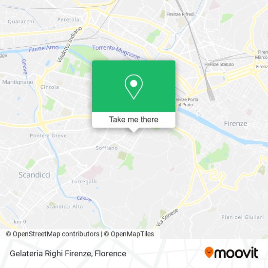 Gelateria Righi Firenze map