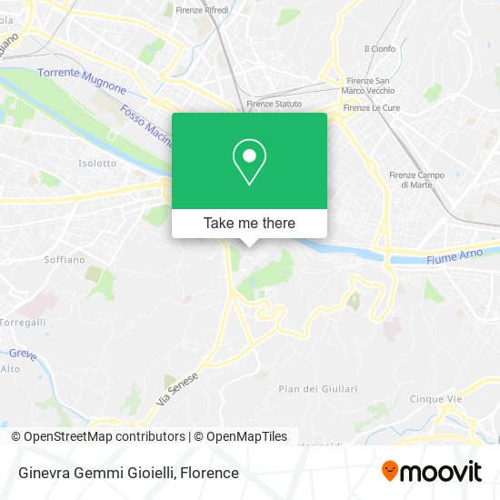 Ginevra Gemmi Gioielli map