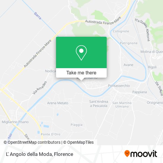 L' Angolo della Moda map