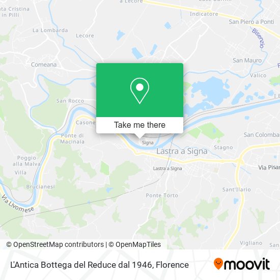 L'Antica Bottega del Reduce dal 1946 map