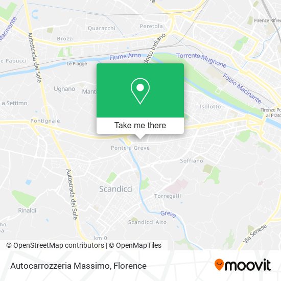 Autocarrozzeria Massimo map