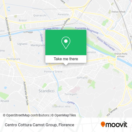 Centro Cottura Camst Group map