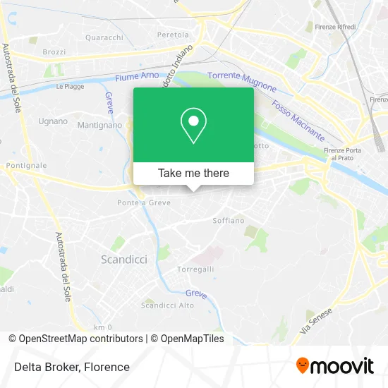 Delta Broker map