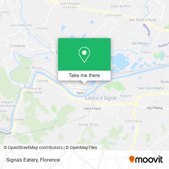 Signa's Eatery map