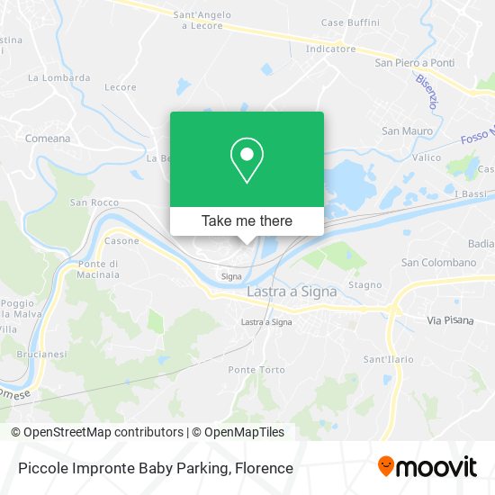 Piccole Impronte Baby Parking map