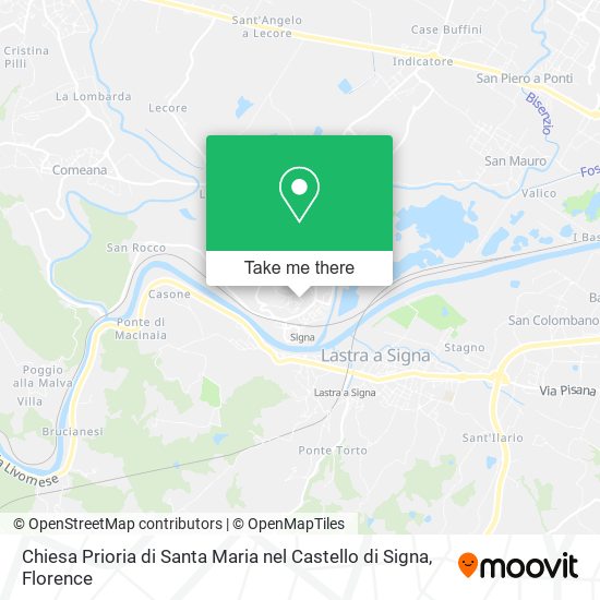 Chiesa Prioria di Santa Maria nel Castello di Signa map