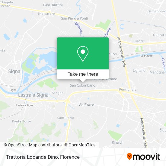 Trattoria Locanda Dino map