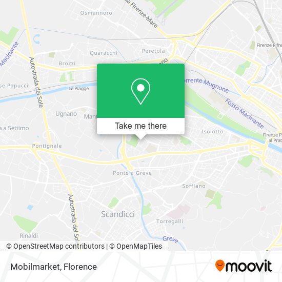 Mobilmarket map