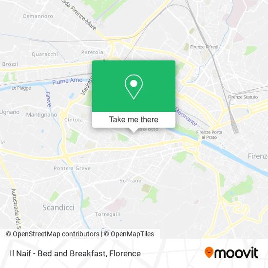 Il Naif - Bed and Breakfast map