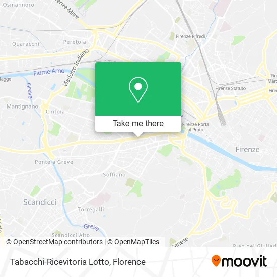Tabacchi-Ricevitoria Lotto map