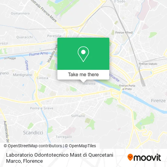 Laboratorio Odontotecnico Mast di Quercetani Marco map