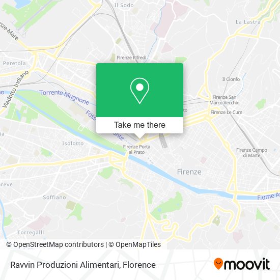 Ravvin Produzioni Alimentari map