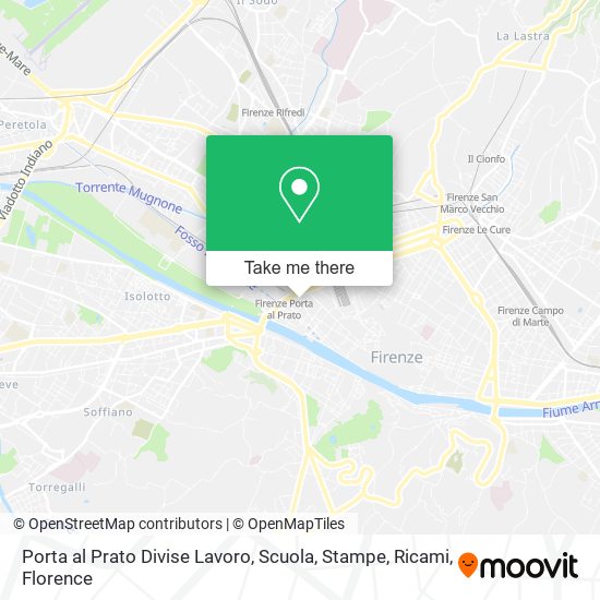 Porta al Prato Divise Lavoro, Scuola, Stampe, Ricami map