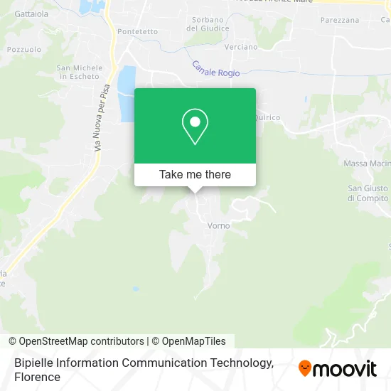 Bipielle Information Communication Technology map