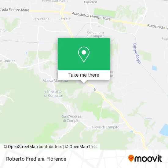 Roberto Frediani map