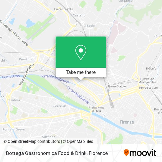Bottega Gastronomica Food & Drink map