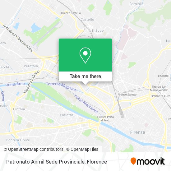 Patronato Anmil Sede Provinciale map