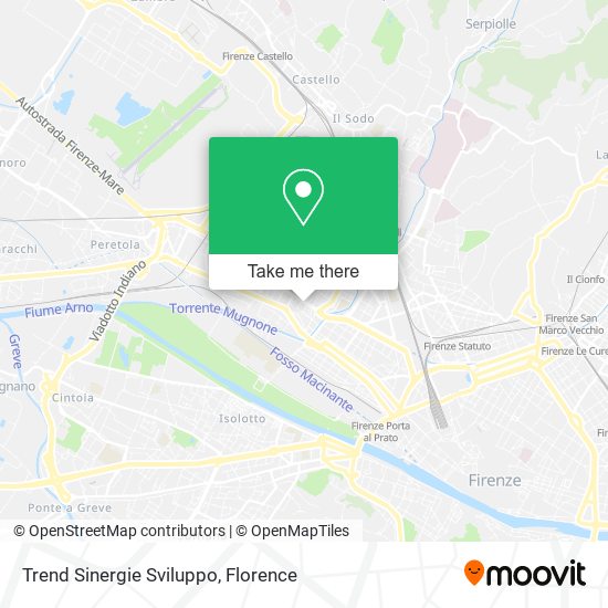 Trend Sinergie Sviluppo map