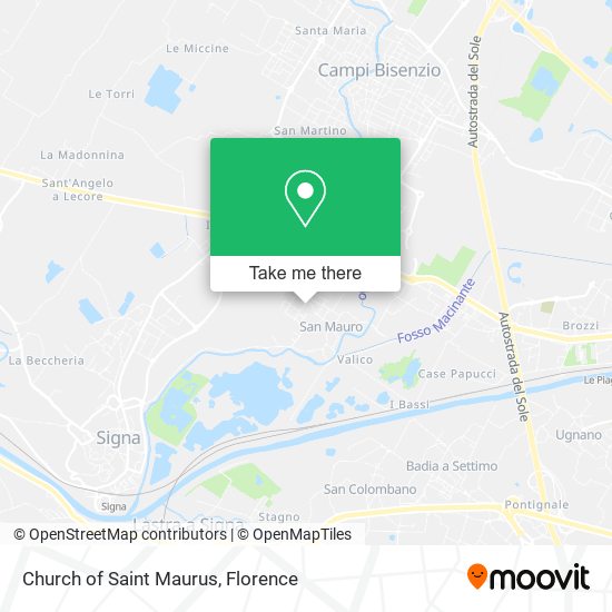 Church of Saint Maurus map