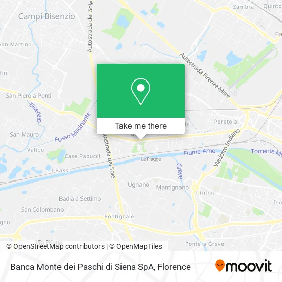 Banca Monte dei Paschi di Siena SpA map