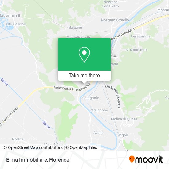 Elma Immobiliare map