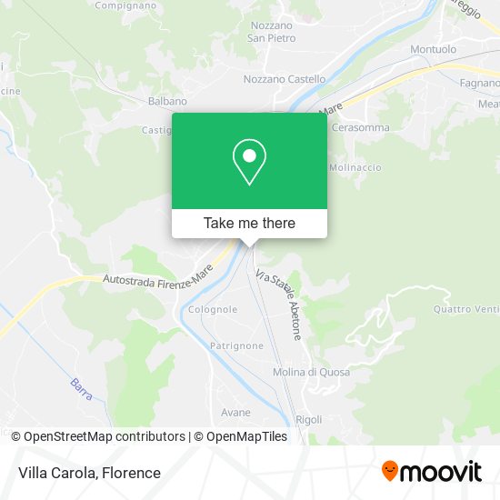 Villa Carola map