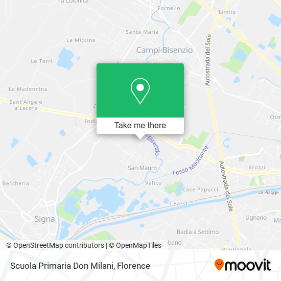 Scuola Primaria Don Milani map