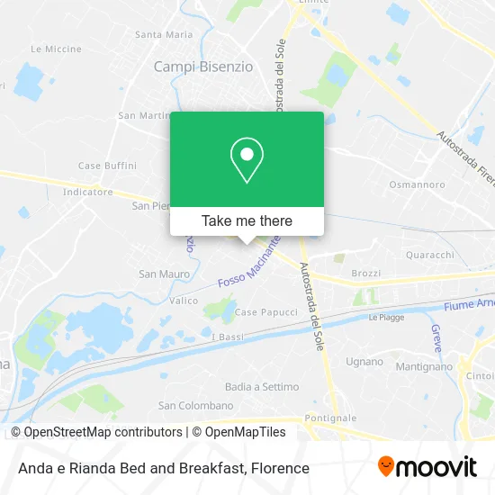 Anda e Rianda Bed and Breakfast map
