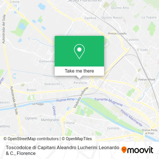 Toscodolce di Capitani Aleandro Lucherini Leonardo & C. map