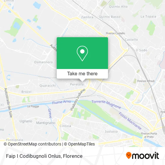 Faip I Codibugnoli Onlus map