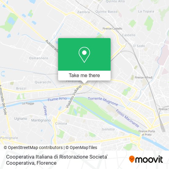 Cooperativa Italiana di Ristorazione Societa' Cooperativa map