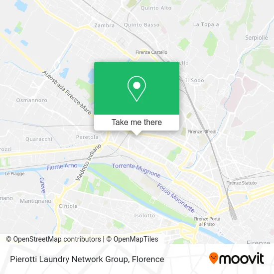 Pierotti Laundry Network Group map