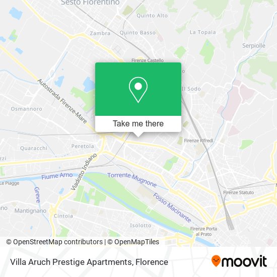 Villa Aruch Prestige Apartments map