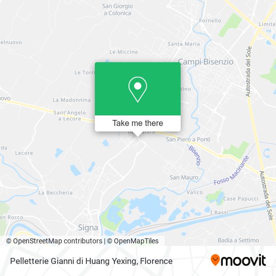 Pelletterie Gianni di Huang Yexing map