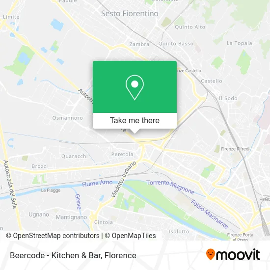 Beercode - Kitchen & Bar map