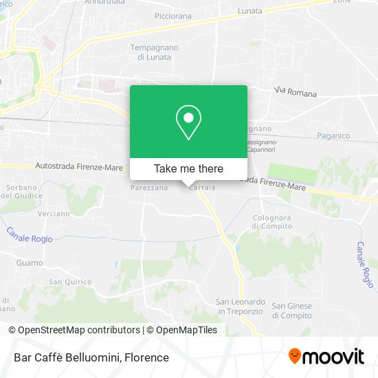 Bar Caffè Belluomini map