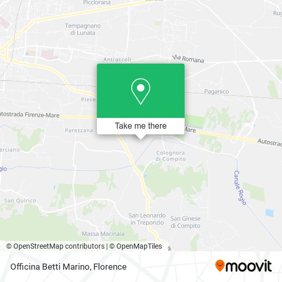 Officina Betti Marino map