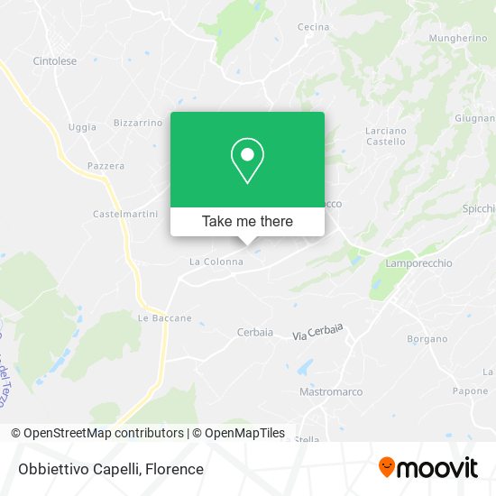 Obbiettivo Capelli map