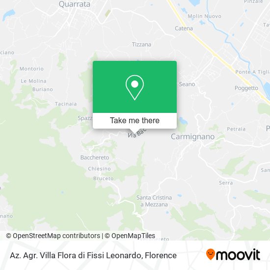 Az. Agr. Villa Flora di Fissi Leonardo map