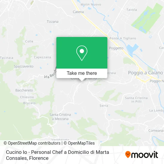 I Cook - Personal Chef at Home by Marta Consales map