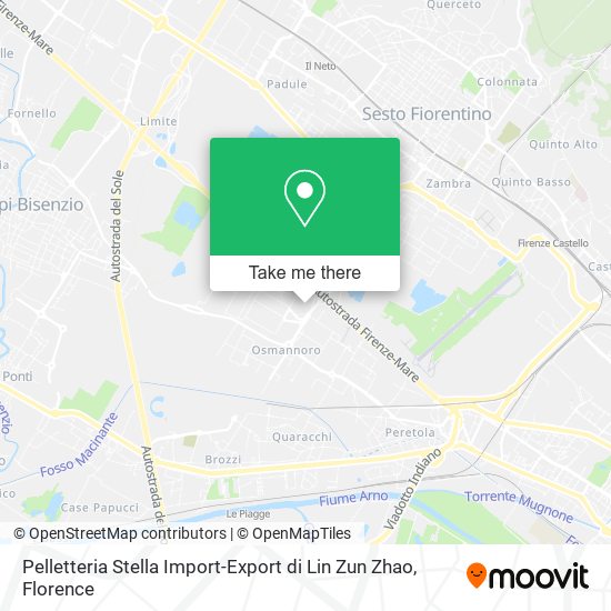 Pelletteria Stella Import-Export di Lin Zun Zhao map
