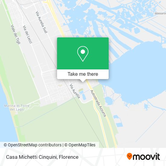 Casa Michetti Cinquini map