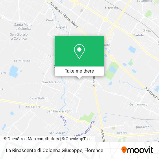 La Rinascente di Colonna Giuseppe map