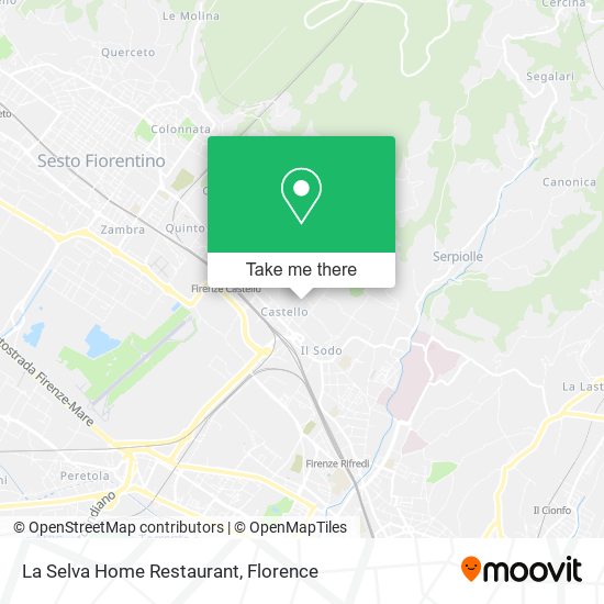 La Selva Home Restaurant map