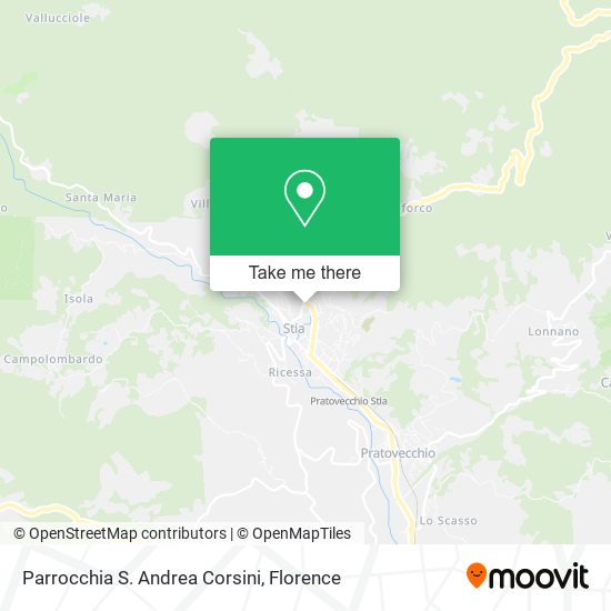 Parrocchia S. Andrea Corsini map